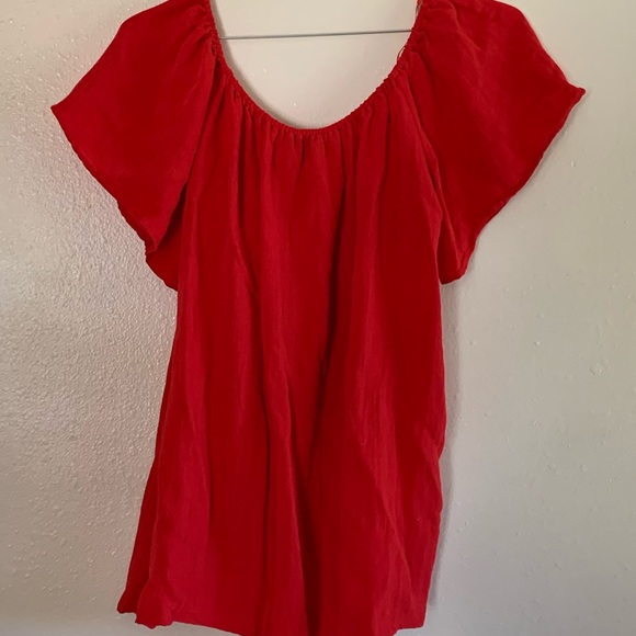 Red love J blouse - Picture 5 of 5
